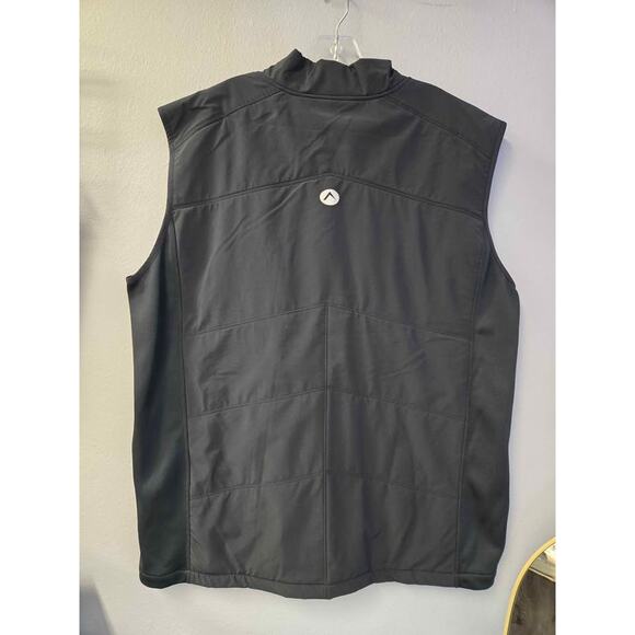OROS Men's 3XL Black Full Zip Insulated Vest SOLARCORE Technology NASA Inspired - Picture 3 of 4
